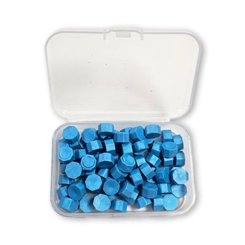 Sealing wax beads Blue Wax and Seals Stamperia