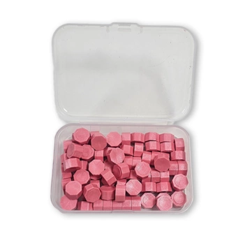 Sealing wax beads Pink Wax and Seals Stamperia