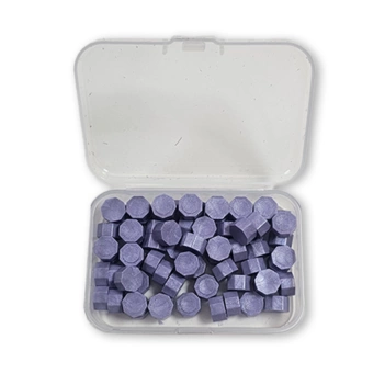 Violet sealing wax beads Wax and Seals Stamperia