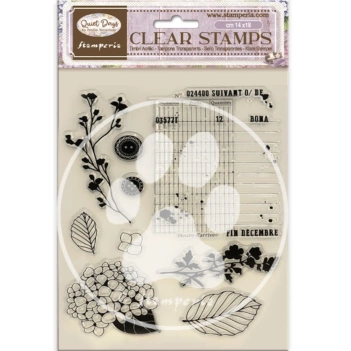 Hydrangea Quiet Days Stamperia Clear Stamp Set