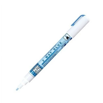Rotulador Pegamento Chisel Biselado Zig 2 Way Glue Kuretake 2mm