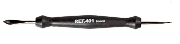 Buril doble para repujar Pala 5x20mm y punzón curvado 401/01