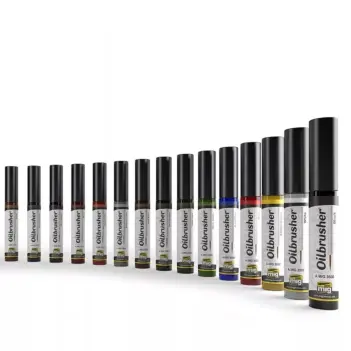 Ammo Oil paint with Oil Brusher applicator brush 10ml