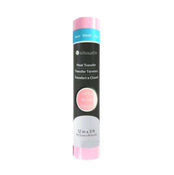 Transfer para tela Smooth Rosa Claro Silhouette 12"