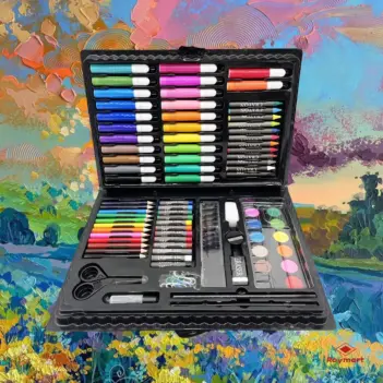 Alex Bog Drawing Kit 86 Pieces Little Artist Range Plastic Box Plastic Box 