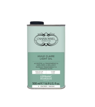 Olej do grawerowania przezroczysty jasny Charbonnel Lefranc and Bourgeois 500ml