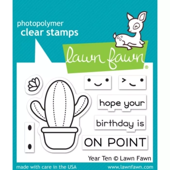 Sellos transparentes Year Ten Lawn Fawn

