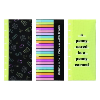Set 3 buste Bright Budget Happy Planner