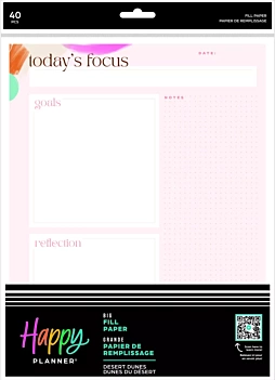 Bloque de hojas Desert Dunes Big Happy Planner