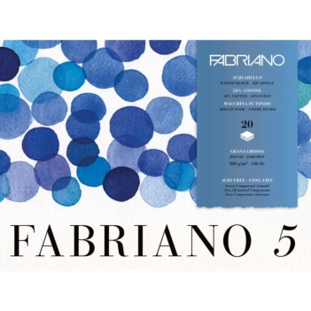 Fabriano Aquarell Pad Fabriano5 Rough 26x36cm