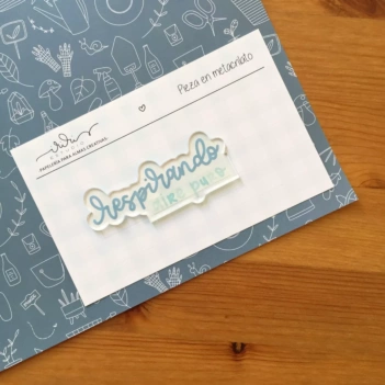 Die-Cut Metacrilato Aire Puro Tamadaba Iriri Estudio
