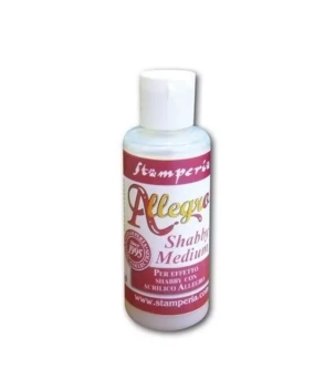 SUPER OFERTA **40%** Allegro Shabby Medium Stamperia 60ml