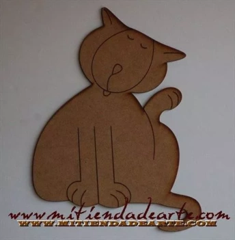 Silhouette in DM - ANMGT051 Testa di gatto armato