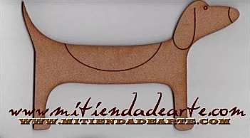 MDF Silhouette - ANMPR064 Jamnik I