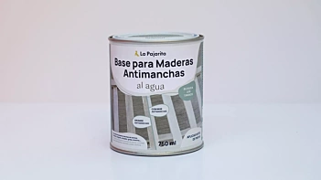 La Pajarita Houtbeits Anti-Vlekken op Waterbasis Wit 750ml