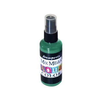Aquacolor Dark Green Stamperia Spray Ink 60ml
