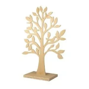 Árbol en madera para collares
