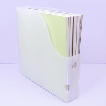 Dossier vertical pour papiers de scrapbooking Craftelier