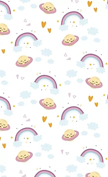 Papel de Cartonaje Arcoíris Le Petit Prince PapersForYou 32x48cm