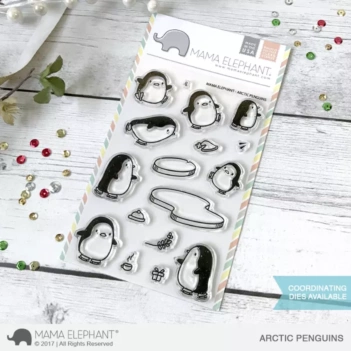 Set de sellos transparentes Baked With Love Mama Elephant