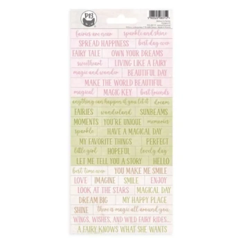 Set de scrapbooking Believe in Fairies P13 15x15cm