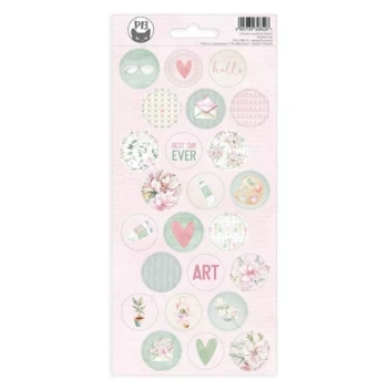 SUPER AANBIEDING **40%** P13 Let Your Creativity Bloom Ronde Stickers 