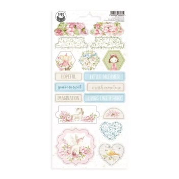 Pegatinas de chipboard 02 Believe in Fairies P13