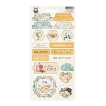 Pegatinas de Chipboard 02 Travel Journal P13