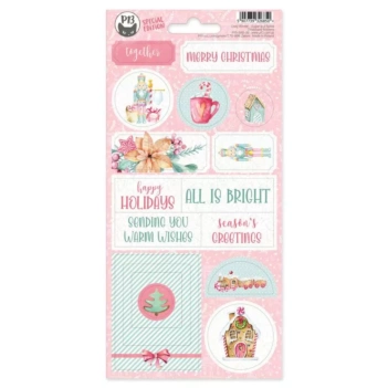 P13 Sugar and Spice Chipboard Stickers