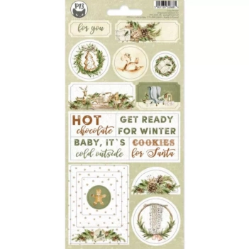 Pegatinas Chipboard Cosy Winter P13