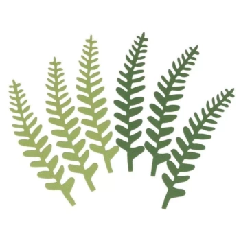 Die-Cuts Hojas de Papel Salvia Alpina Artemio