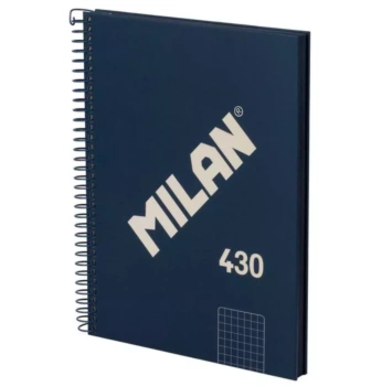 Cuaderno cuadriculado verde Serie 1918 Milan A5 95g/m²