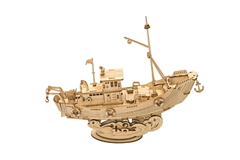 Modèle de bateau de pêche Robotime