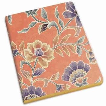 Kartos Notizbuch Batik Blumen A6 