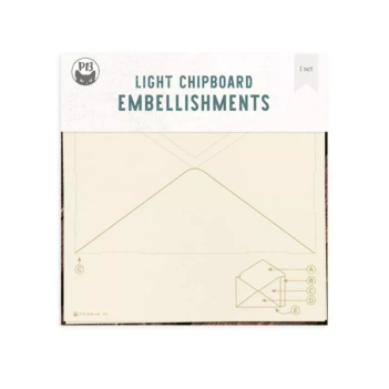 Die-Cuts Light Chipboard Sobre Santa's Workshop P13