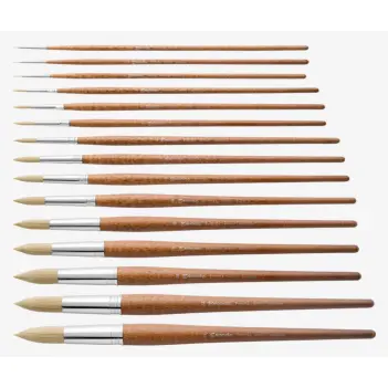 Escoda Chungking Futura 5400 round pointed paintbrush