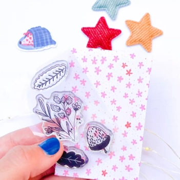 Bellota Popcorn-stempel van Piccolina Brava van My Sweet Valentine