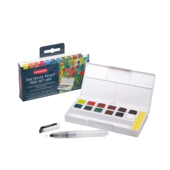 Set 12 Acuarelas Inktense 2 Derwent