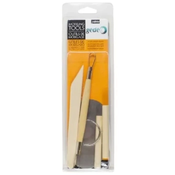 Pebeo Set van 4 Tools voor het boetseren en beeldhouwen