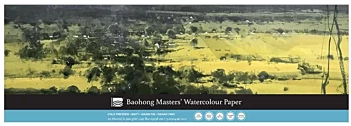 Baohong Aquarellblock Feinkorn 20H Herman Pekel 13x38cm 300g/m²