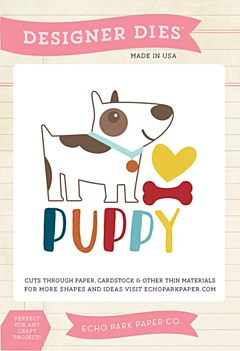 Troqueles Puppy Love Echo Park

