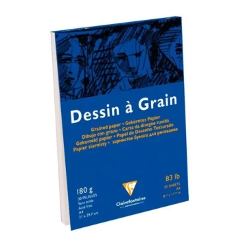 Bloc dibujo Dessin à Grain Clairefontaine A4 180g/m²
