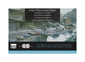 Baohong Aquarellblock Feinkorn 20H Robert Wade 12,5x18cm 300g/m²