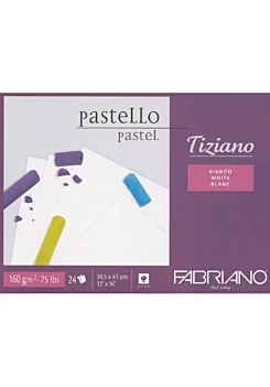 Bloc pastel negro Tiziano Fabriano 30,5x41cm 160gr/m2