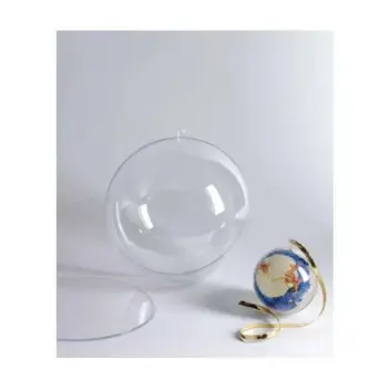 REACONDICIONADO **30%** Bola Transparente de Plástico 16cm de diámetro 