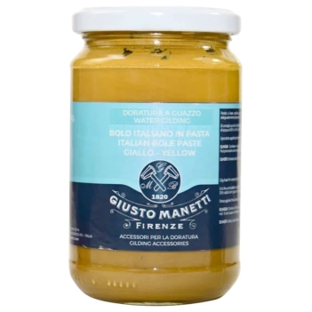 Bol amarillo italiano para dorado al agua Giusto Manetti 300g