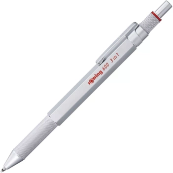 Rotring Kugelschreiber und  Druckbleistift Metallic Silber 