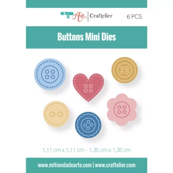 Craftelier Buttons Mini Dies