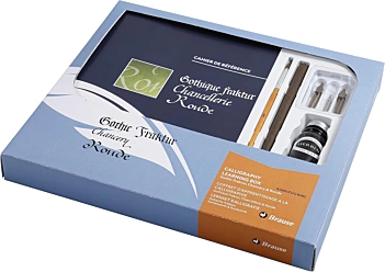 Kit de caligrafia Brause Learning Box
