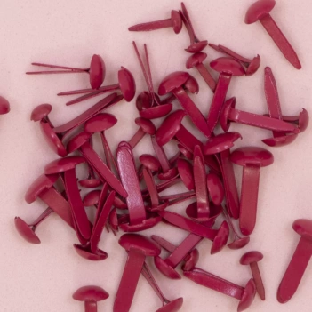 Craftelier Set of 50 Brads Burgundy
